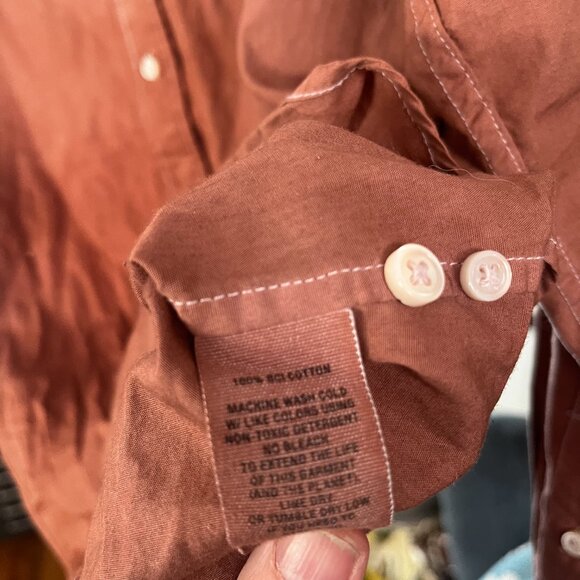 Alex Mill Cup of Jo Hand Dyed Button Down XXL GUC - Picture 8 of 10